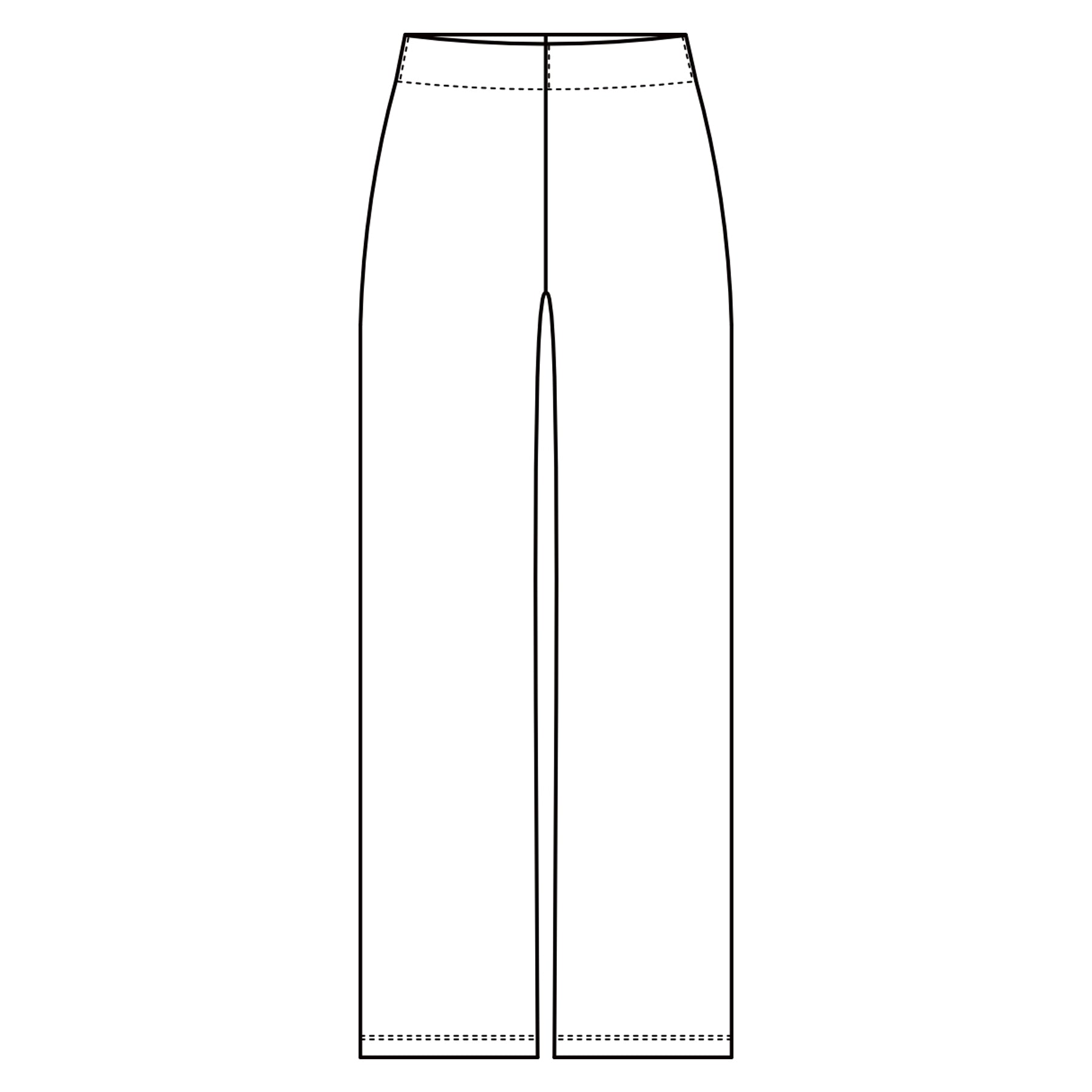 Rentojen neulehousujen piirroskuva.