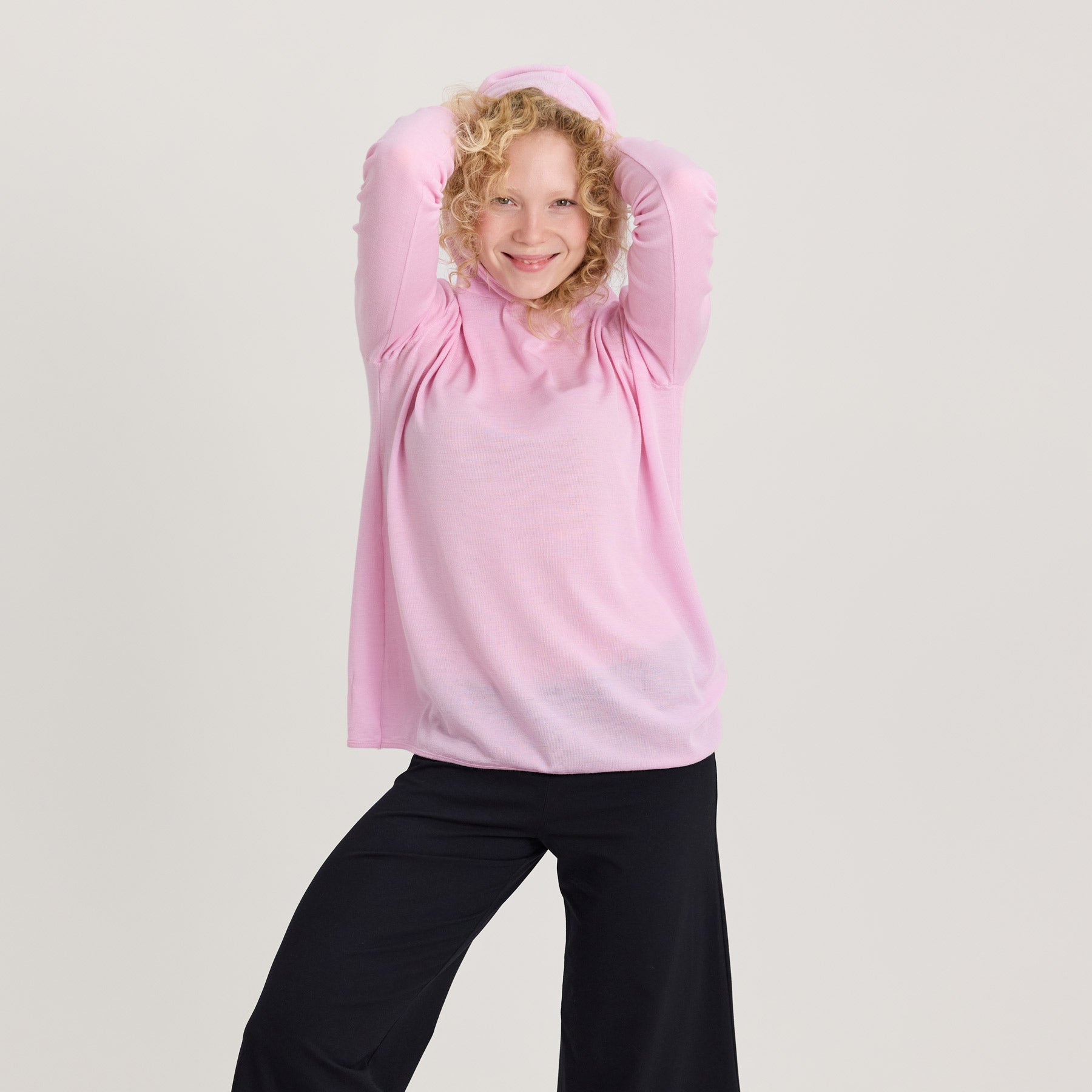 Unisex huppari, merinosilkki