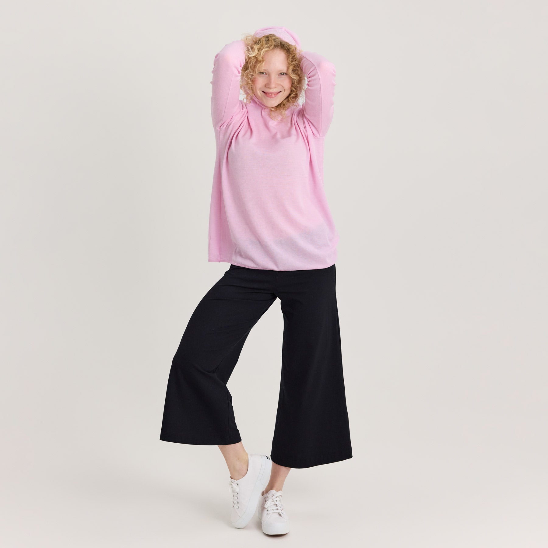 Unisex huppari, merinosilkki