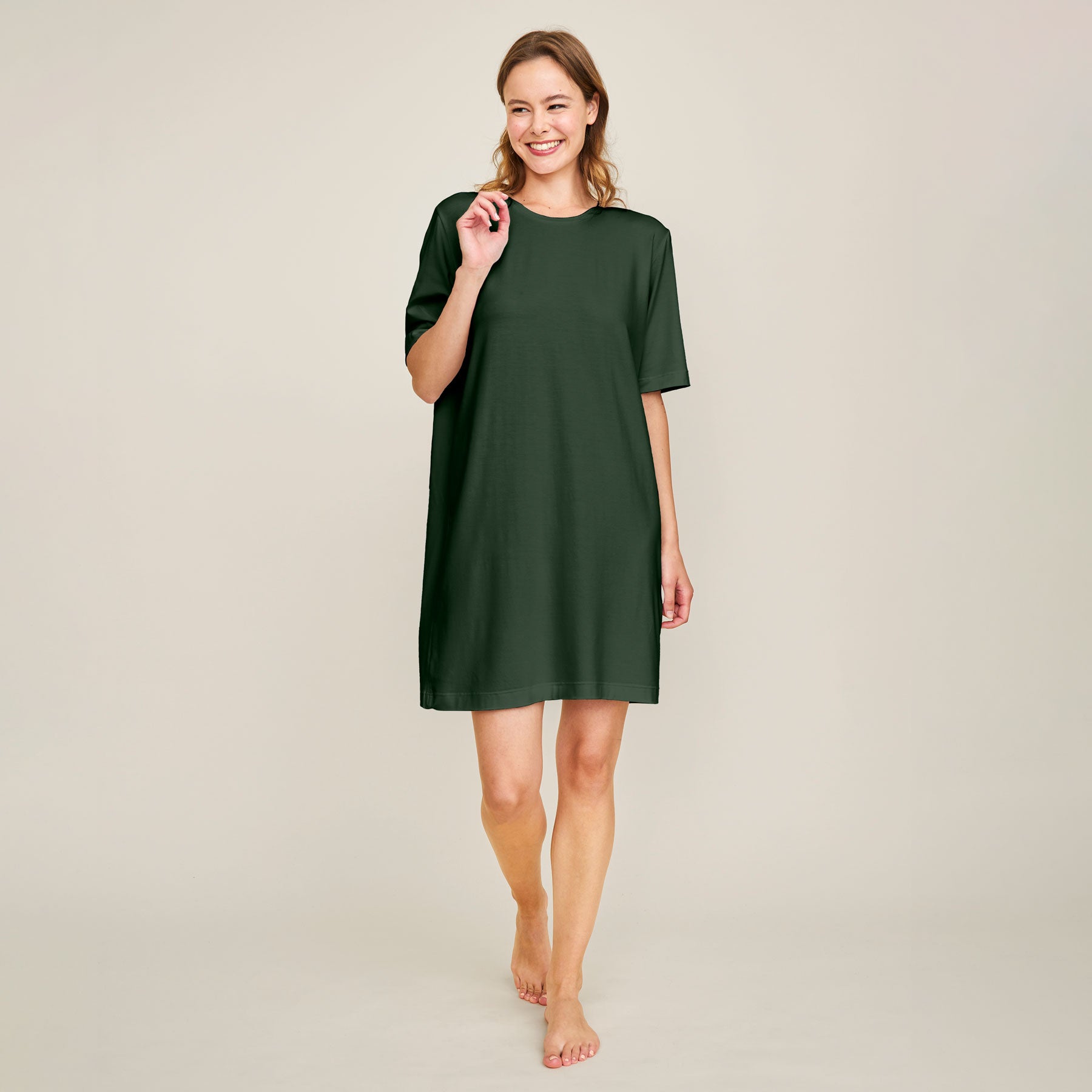 Naisten pyjamatunika, bambu