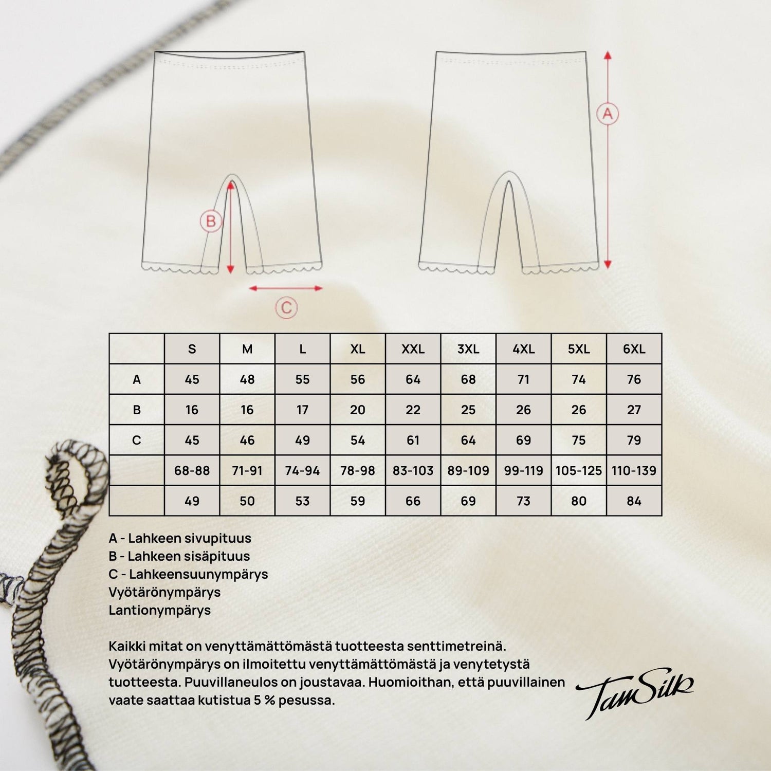 Laama-lahjehousut, musta