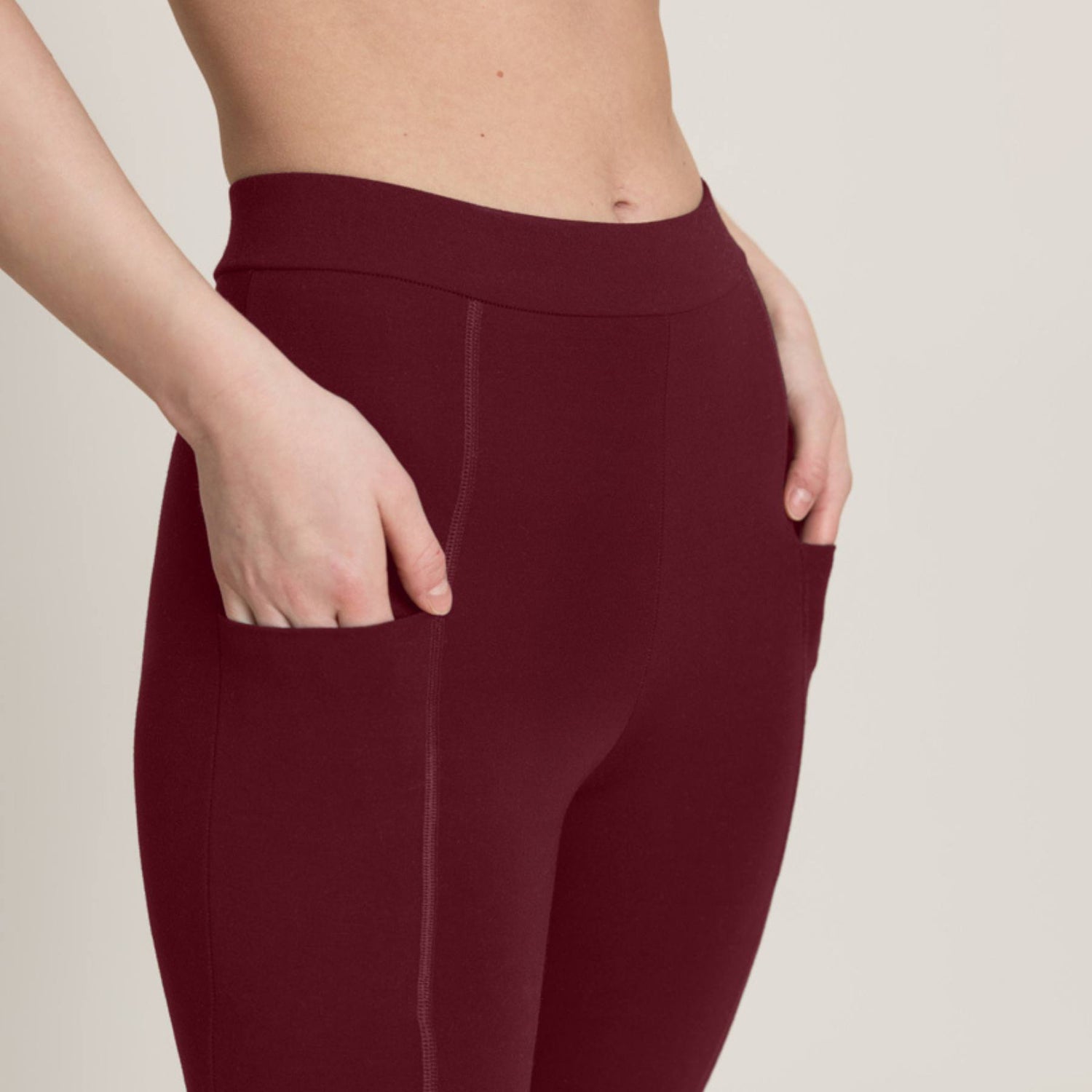 LEMPI treenileggingsit, viininpunainen