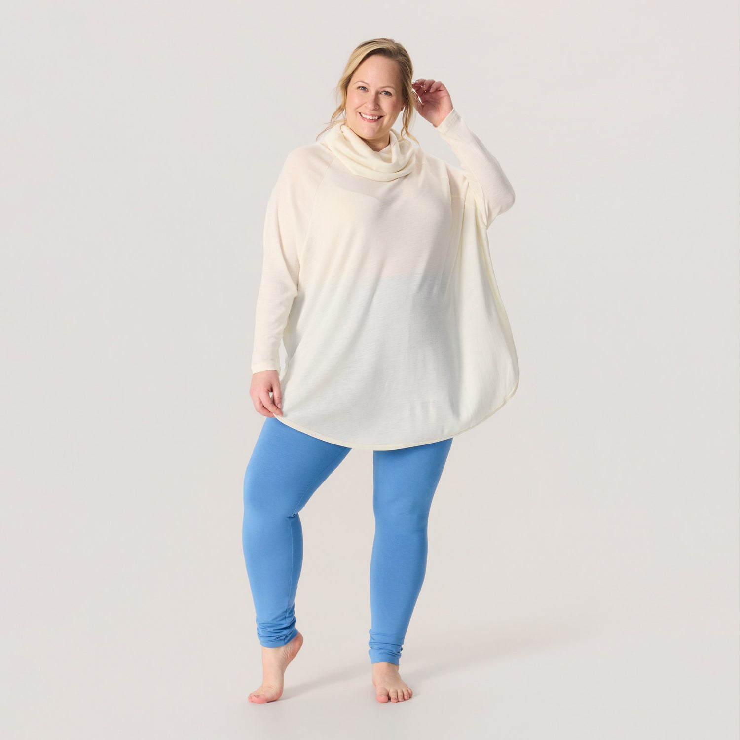LEMPI bambuleggingsit, harmaansininen