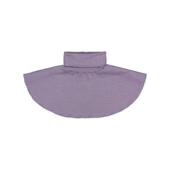 Merinosilkkinen kauluri laventelin sävyssä