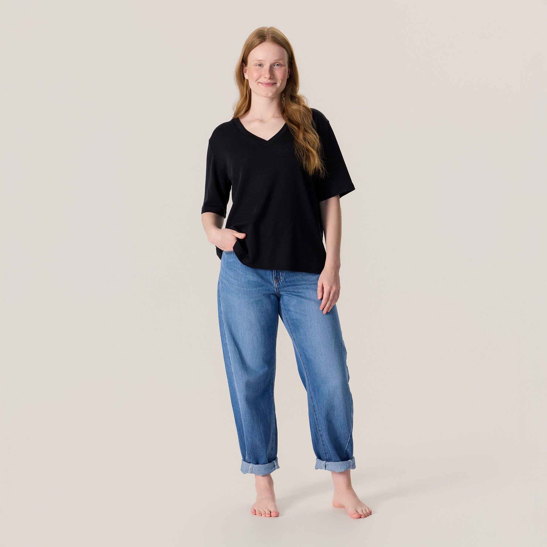 KAIHO t-paita merinosilkkiä